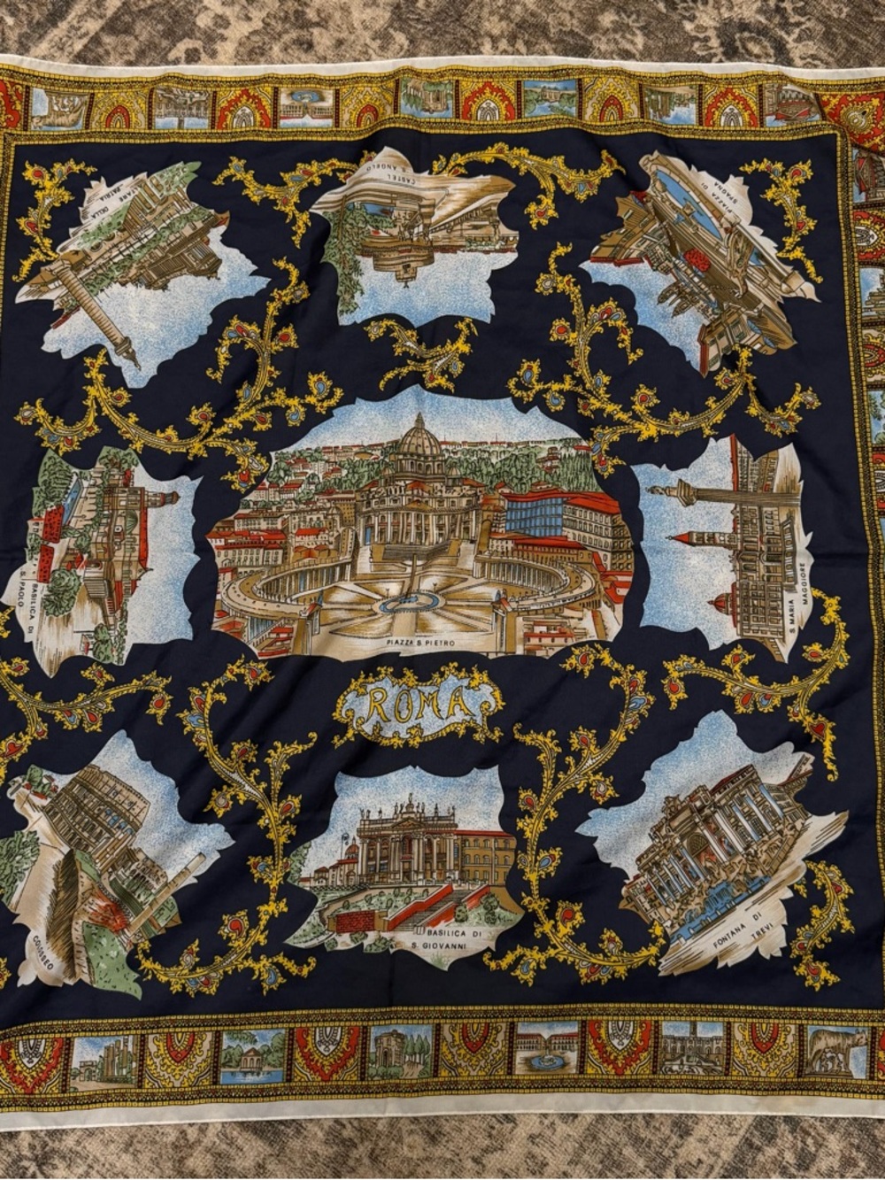 Vintage Scarf - Picture 2 of 4